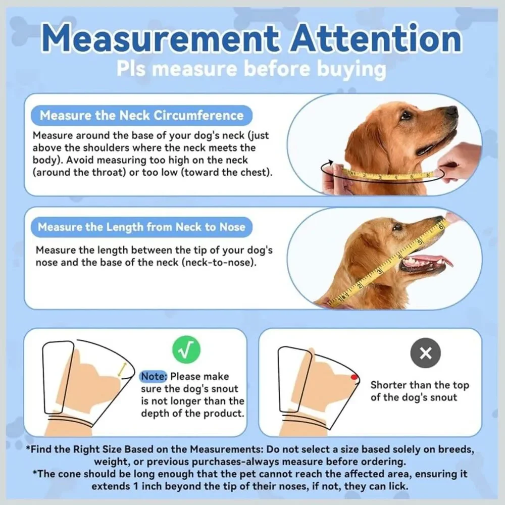 WinWeal Soft Dog Cone Collar - Medium